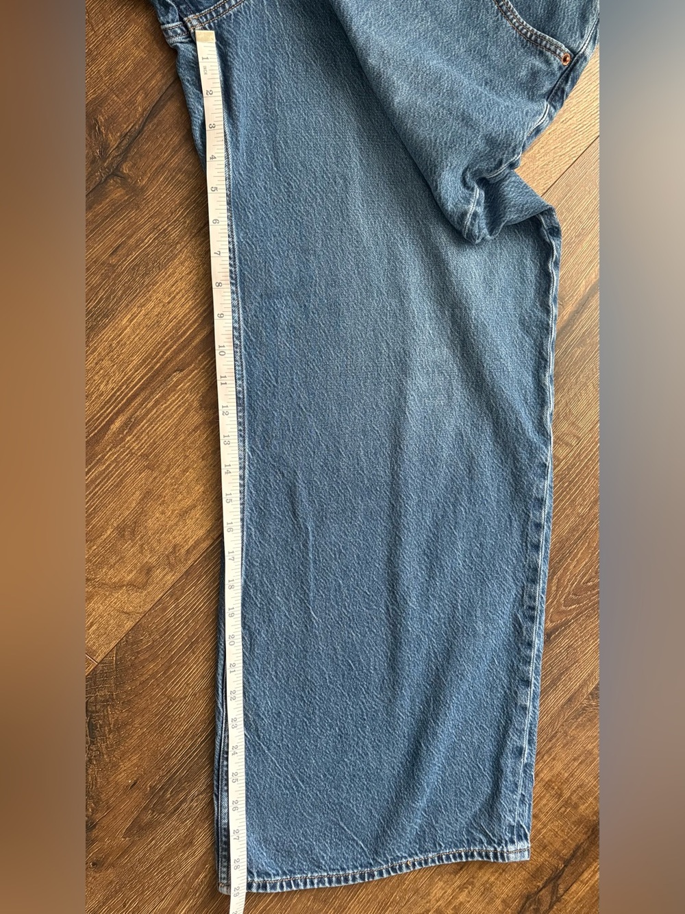 Abercrombie & Fitch Wide Leg High Rise *Curve Love* 30/10 - Picture 6 of 13